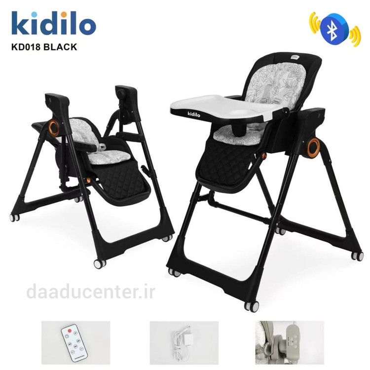 صندلی غذا و تاب برقی کیدیلو مدل KD018 دو کاره