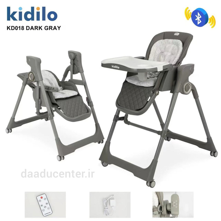 صندلی غذا و تاب برقی کیدیلو مدل KD018 دو کاره