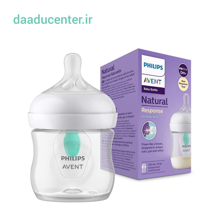 شیشه شیر اونت 125 میل سوپاپ دار